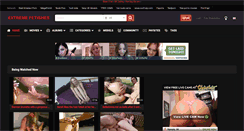Desktop Screenshot of extremefetishes.com